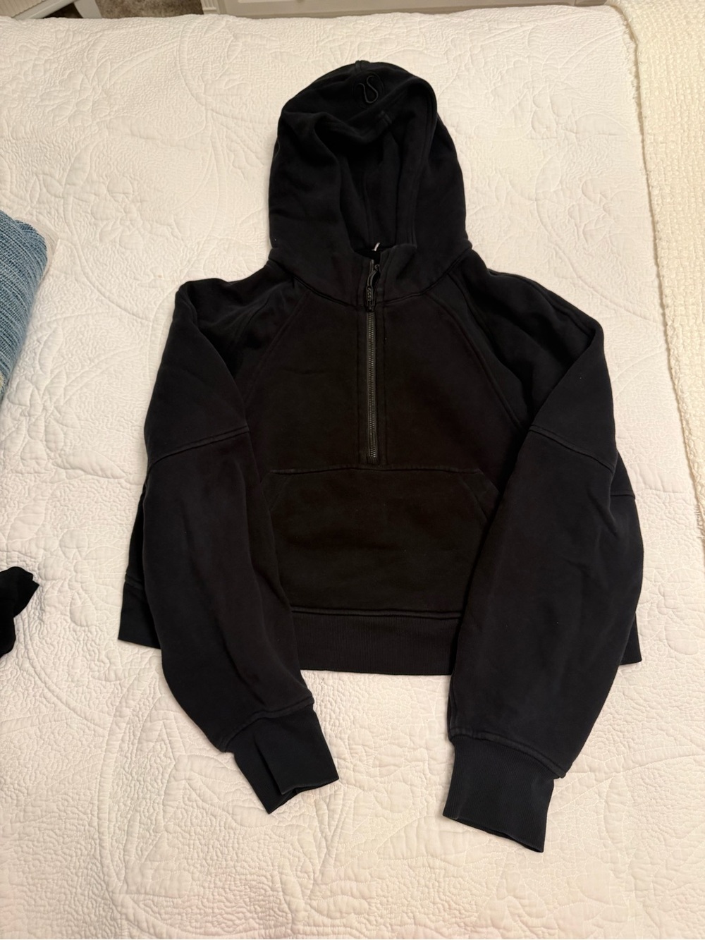 lululemon athletica Black Half-Zip Hoodie